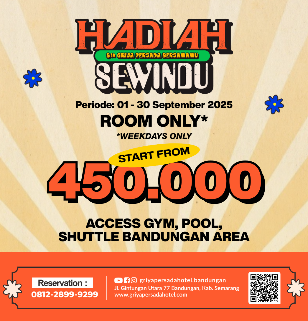 Liburan, Semarang, Jawa Tengah, Indonesia, Griya Persada Bandungan, Jawa Tengah, Staycation, Hadiah, Surprise, Anniversary
