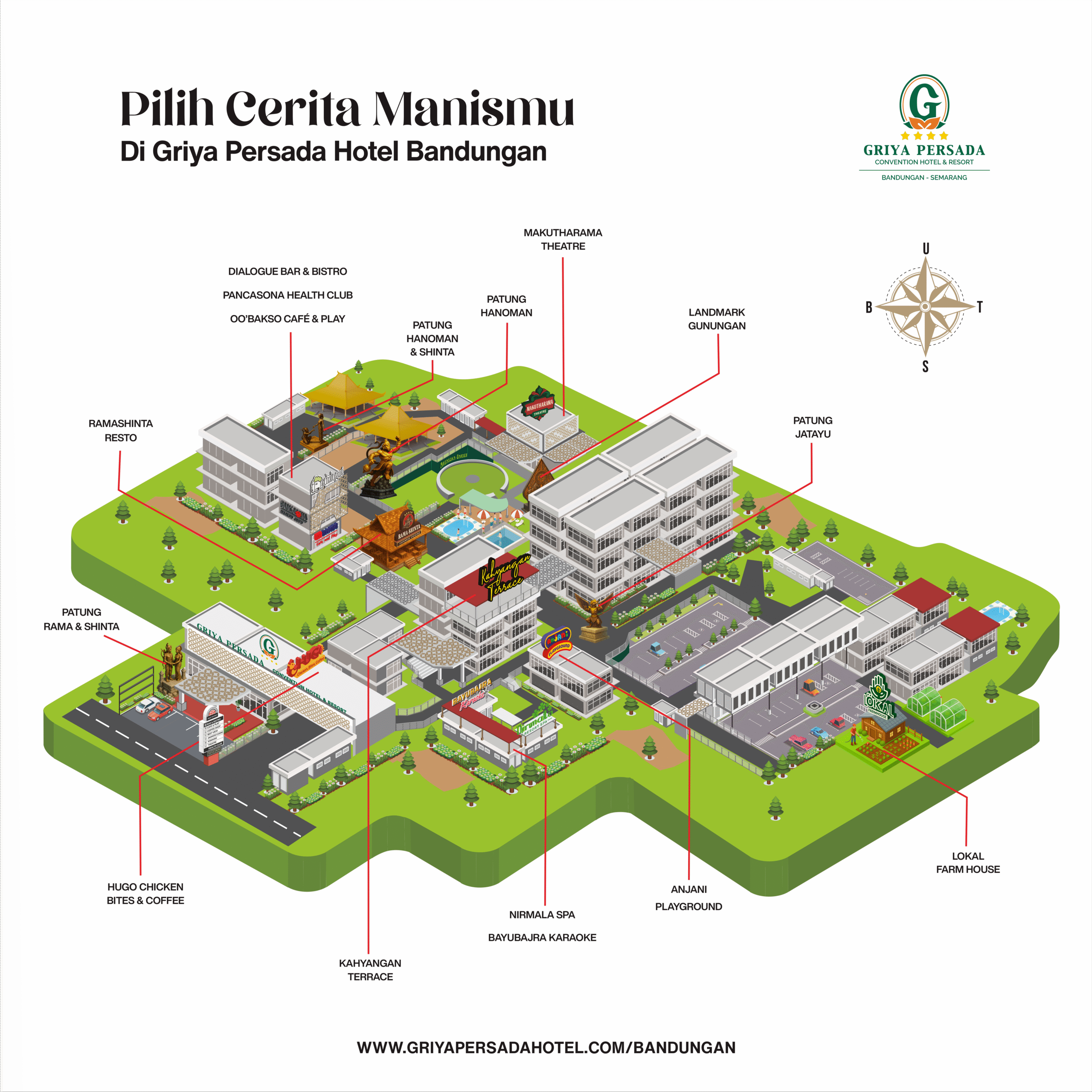 Maps bandungan