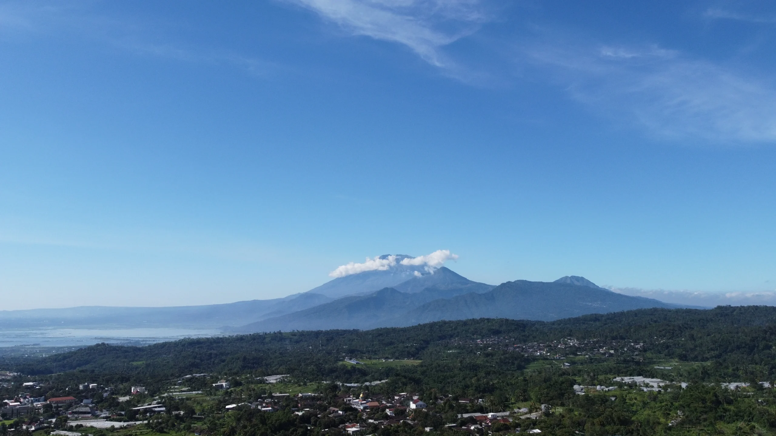 Merbabu, Rawa Pening, View, Griya Persada Bandungan, Bandungan, Kabupaten Semarang, Semarang, Jawa Tengah, Sunrise, Aesthetic