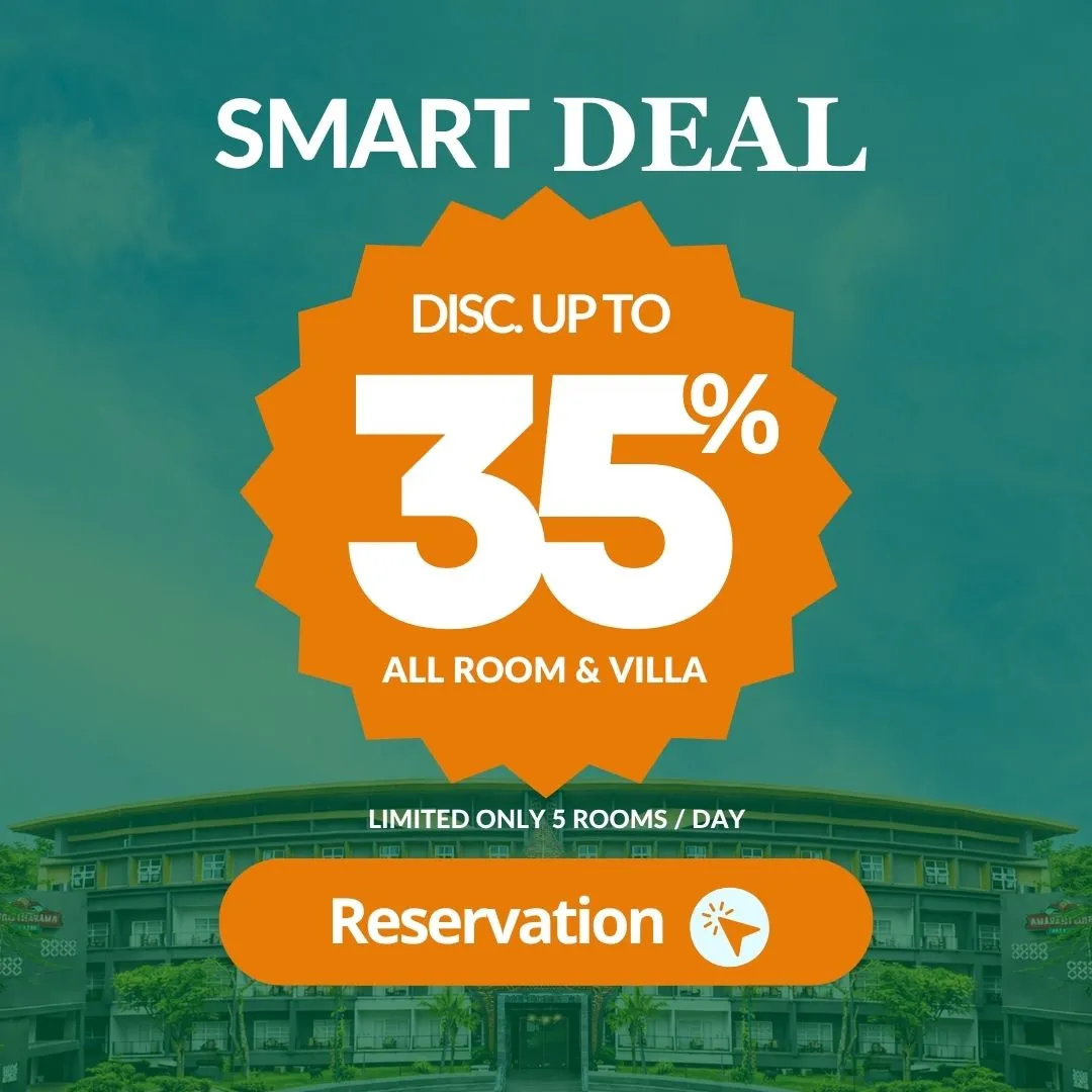 DISKON 35% KAMAR & VILLA